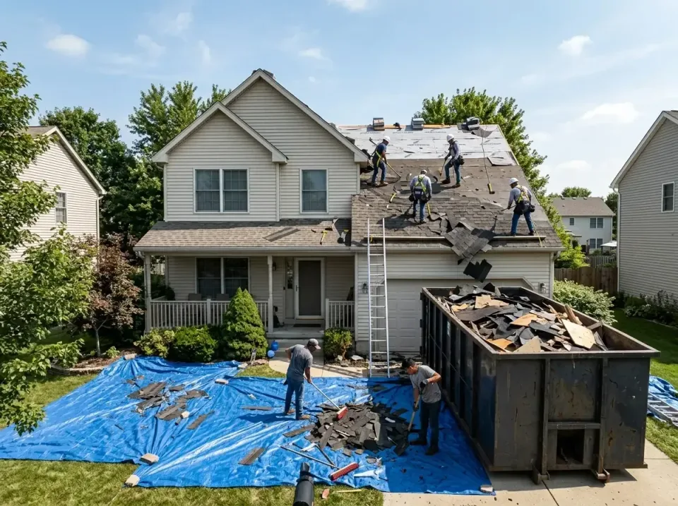 roof-replacement-debris-remova-004 — frequently asked questions, Cheapest Dumpster Rentals in West Lealman, FL